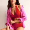 Swimwear-Boden Levanzo Halter Bikini Top- Fiesta