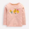 Tops & Bodysuits-Boden Long Sleeve Logo T-shirt-Chalk Pink ChalkPink