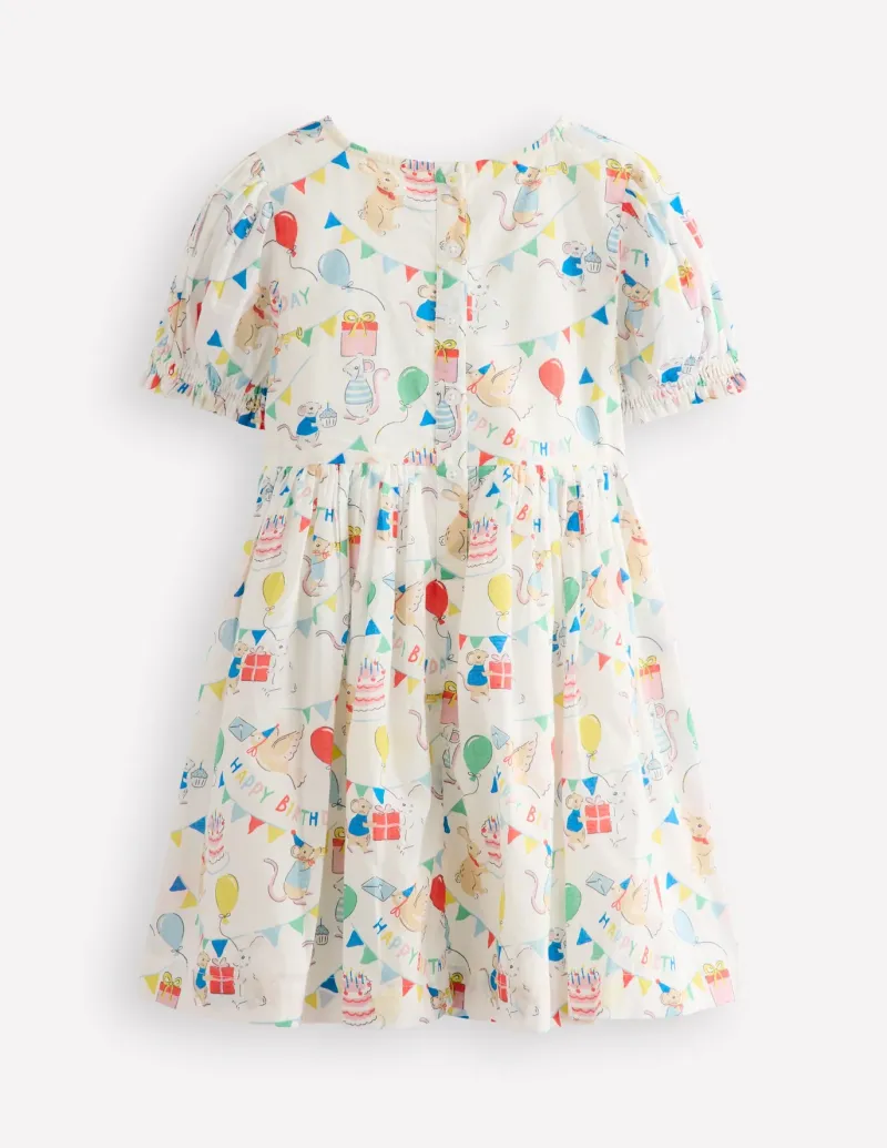 Dresses-Boden Madeline Woven Dress-Birthday Print BirthdayPrint