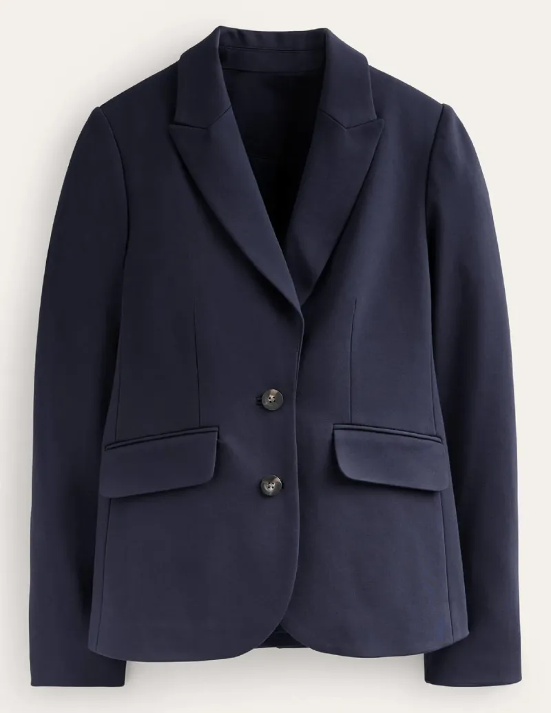 Suits & Tailoring | Blazers-Boden Marylebone Ponte Blazer- Navy
