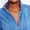 Jewelry-Boden Metal Heart Necklace- Gold
