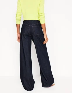 Jeans-Boden Mid Rise Fluid Denim Pants-Indigo Rinse IndigoRinse
