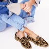 Loafers | Flats-Boden Nya Structured Penny Loafer-Classic Leopard ClassicLeopard