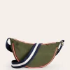 Bags-Boden Nylon Cross-body Purse- Khaki