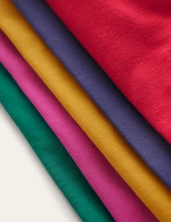 Pants & Jeans | Leggings-Boden 5-Pack Cropped Leggings-Multi Rainbow MultiRainbow