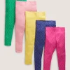 Leggings | Pants & Jeans-Boden 5-Pack Leggings-Spot Multi SpotMulti