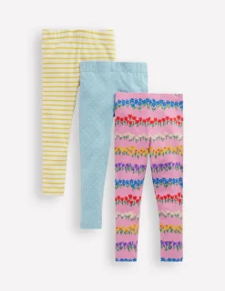 Pants & Jeans | Leggings-Boden 3-Pack Leggings-Spring Time Floral SpringTimeFloral