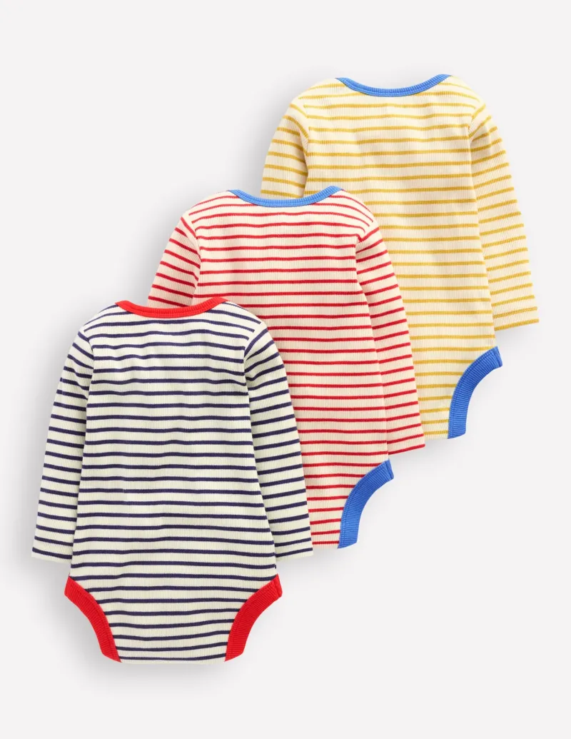 Tops & Bodysuits-Boden 3 Pack Ribbed Bodies-Starboard Blue Stripe StarboardBlueStripe