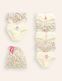 Underwear-Boden 7 Pack Underwear-Ivory Ballet Toile IvoryBalletToile