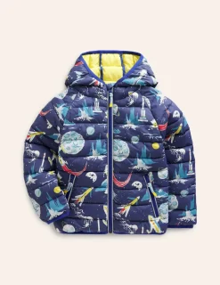Coats & Jackets-Boden Pack-Away Padded Jacket-Multi Space MultiSpace