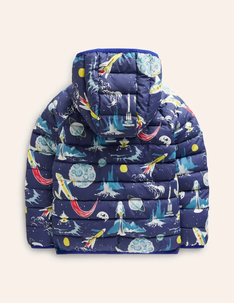 Coats & Jackets-Boden Pack-Away Padded Jacket-Multi Space MultiSpace