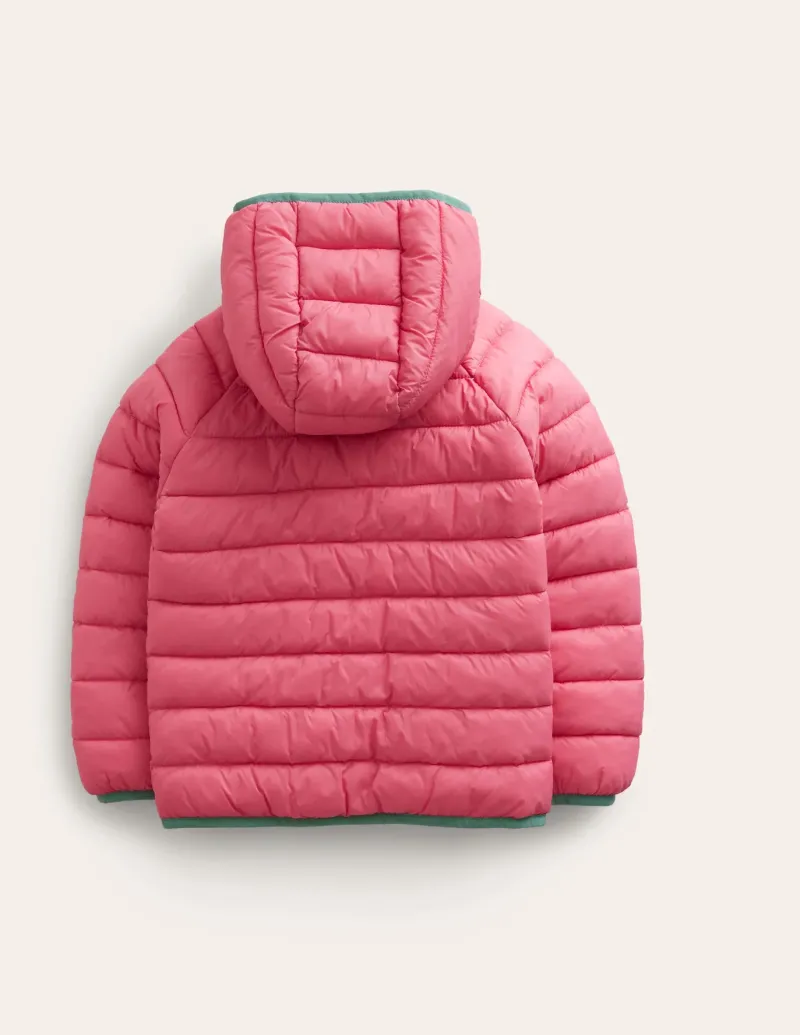Coats & Jackets-Boden Pack-Away Padded Jacket-Rose Pink RosePink