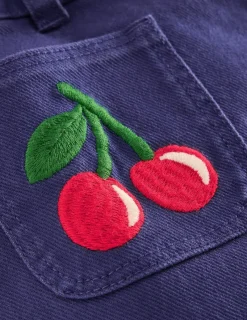 Pants & Jeans-Boden Patch Pocket Trouser-Starboard Blue Cherries StarboardBlueCherries
