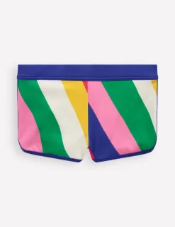 Swimwear & Beachwear-Boden Patterned Swim Shorts-Multi Rainbow Swirl MultiRainbowSwirl