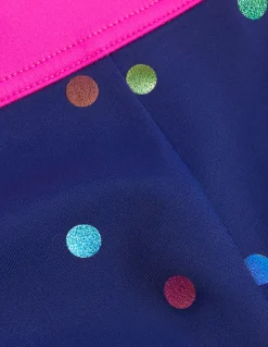 Swimwear & Beachwear-Boden Patterned Swim Shorts-Navy Rainbow Confetti Spot NavyRainbowConfettiSpot