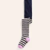 Socks & Tights-Boden Patterned Tights-Sparkle Stripe SparkleStripe