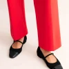 Flats-Boden Penelope Mary Jane Flat-Black Suede BlackSuede