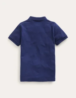 Tops, T-Shirts & Polos-Boden Piqué Polo Shirt-College Navy CollegeNavy