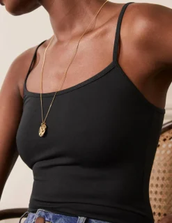 T-Shirts & Tanks | Tops & Blouses-Boden Plain Cami Top- Black