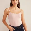 T-Shirts & Tanks | Tops & Blouses-Boden Plain Cami Top-Light Beige LightBeige
