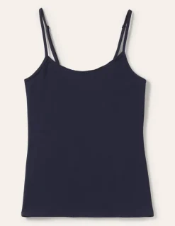 T-Shirts & Tanks | Tops & Blouses-Boden Plain Cami Top- Navy
