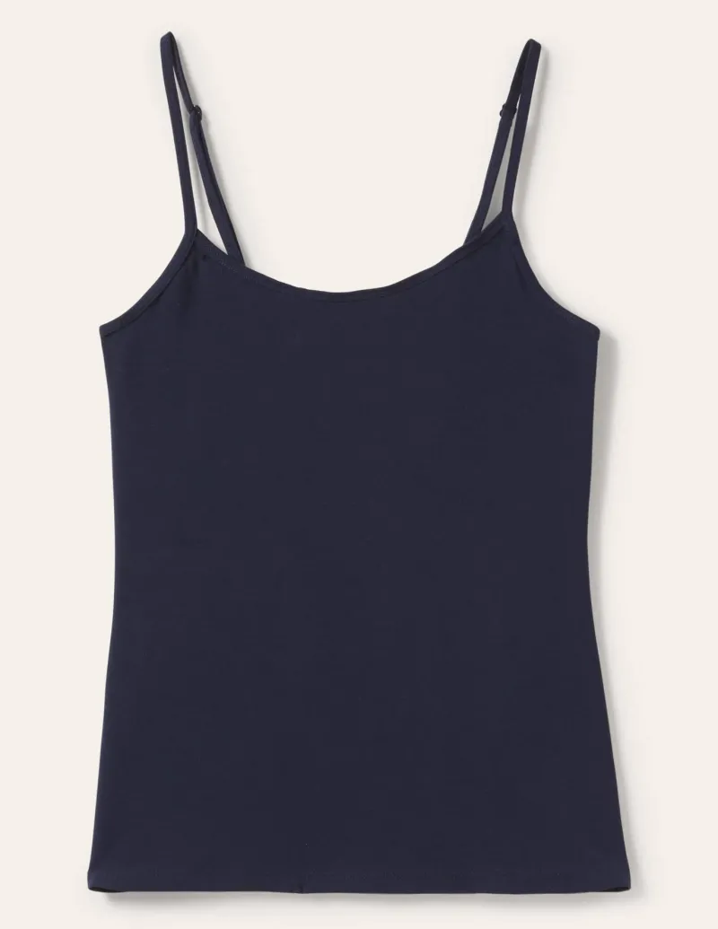 T-Shirts & Tanks | Tops & Blouses-Boden Plain Cami Top- Navy