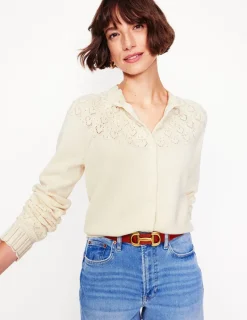 Sweaters & Cardigans-Boden Pretty Raglan Cardigan-Warm Ivory WarmIvory
