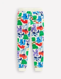 Joggers & Sweatpants-Boden Printed Comfy Joggers-Rainbow Pets RainbowPets
