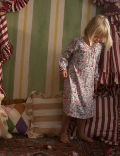 Sleepwear & Pajamas-Boden Printed Long-sleeved Nightie-Vanilla White Ballet Toile VanillaWhiteBalletToile