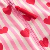 Swimwear & Beachwear-Boden Printed Sun Safe Surfsuit-Bubblegum Pink Heart Stripe BubblegumPinkHeartStripe