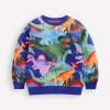 Sweatshirts & Hoodies | Tops, T-Shirts & Polos-Boden Printed Sweatshirt-Multi Dino Camo MultiDinoCamo