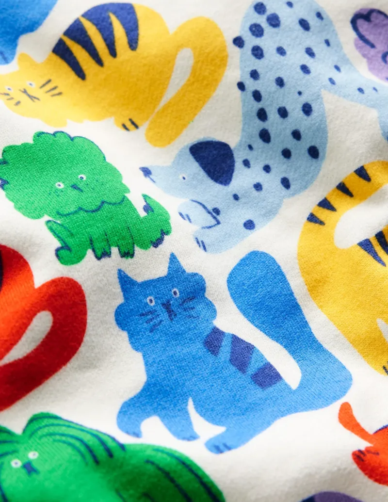 Sweatshirts & Hoodies | Tops, T-Shirts & Polos-Boden Printed Sweatshirt-Rainbow Pets RainbowPets