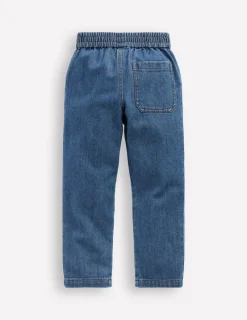 Pants & Jeans-Boden Pull-On Trouser-Vintage Embroidered Daisy VintageEmbroideredDaisy