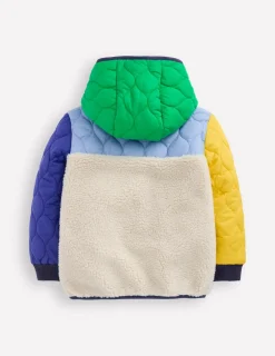 Coats & Jackets-Boden Quilted Borg Jacket- Multi