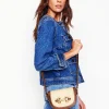 Bags-Boden Raffia Snaffle Mini Satchel- Natural/tan