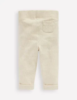 Bottoms-Boden Ribbed Marl Leggings-Oatmeal Marl OatmealMarl