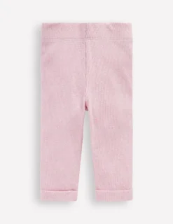 Bottoms-Boden Ribbed Marl Leggings-Vintage Mauve Marl VintageMauveMarl