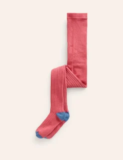 Socks & Tights-Boden Ribbed Tights-Rose Petal Pink RosePetalPink