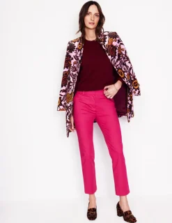 Pants-Boden Richmond 7/8 Pants-Cherry Jam CherryJam