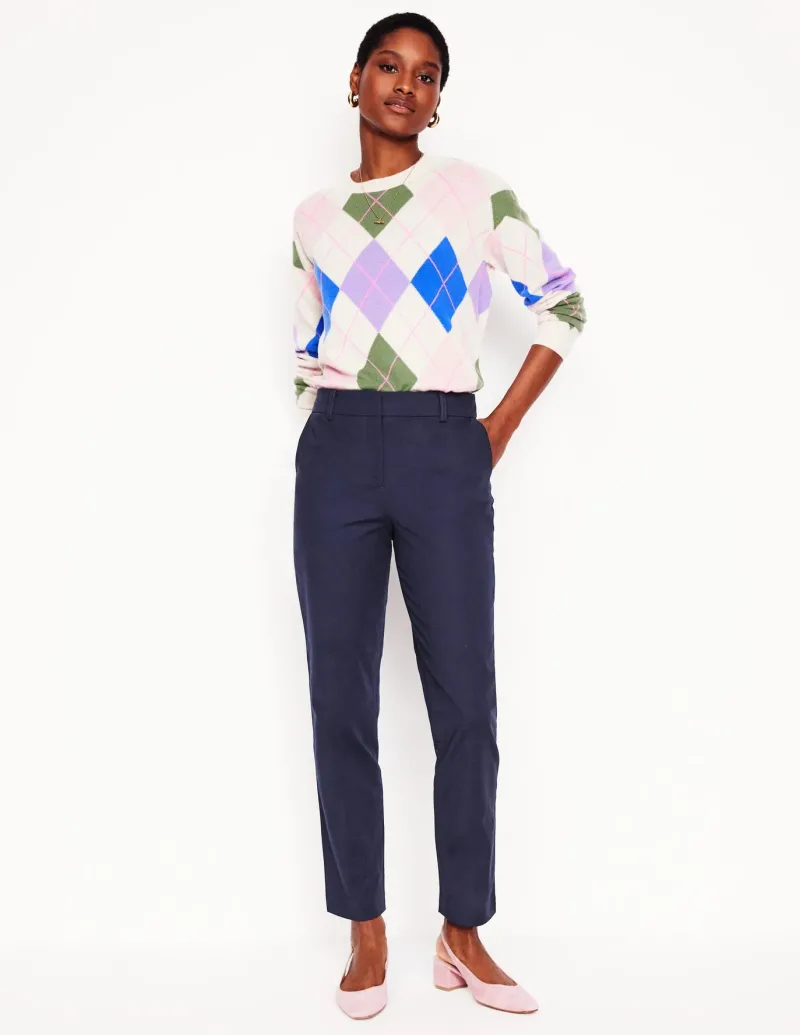 Pants-Boden Richmond 7/8 Pants- Navy