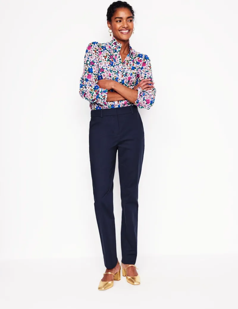 Pants-Boden Richmond Pants- Navy