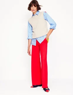 Shirts | Tops & Blouses-Boden Sadie Relaxed Cotton Shirt-Multi, Heart Spectrum Multi,HeartSpectrum
