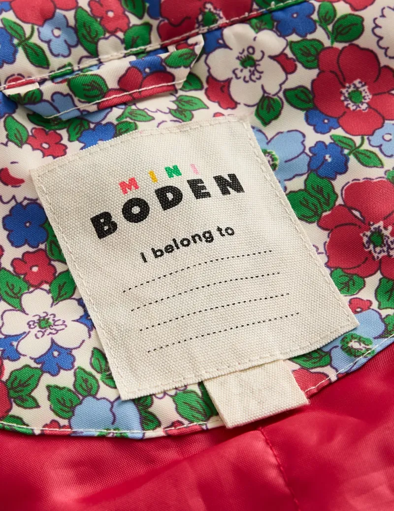 Coats & Jackets-Boden Salopette Waterproof Trousers-Glacier Blue Winter Floral GlacierBlueWinterFloral