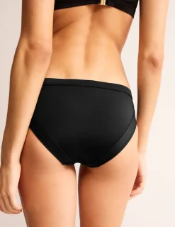 Swimwear-Boden Santorini Bikini Bottoms- Black