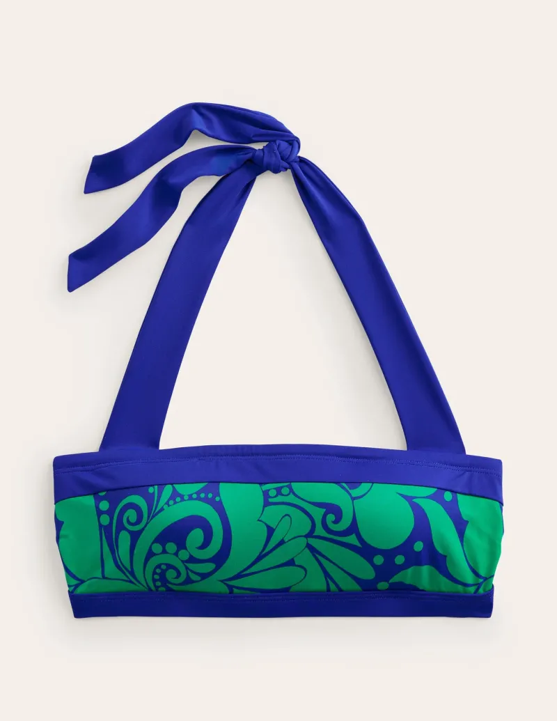 Swimwear-Boden Santorini Bikini Top-Surf The Web, Ripple Swirl SurfTheWeb,RippleSwirl