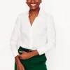 Tops & Blouses | Shirts-Boden Saskia Stretch Cotton Shirt- White