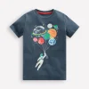 Tops, T-Shirts & Polos-Boden Short Sleeve GITD T-shirt-Robot Blue Spaceman Planets RobotBlueSpacemanPlanets