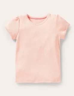 Tops & T-Shirts-Boden Short Sleeve Pointelle Top-Provence Dusty Pink ProvenceDustyPink