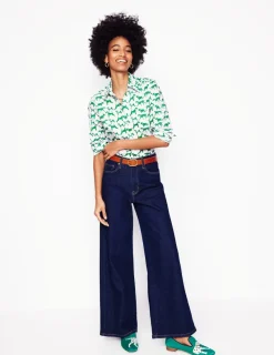 Shirts | Tops & Blouses-Boden Sienna Cotton Shirt-Ivory, Janet And Friends Ivory,JanetAndFriends