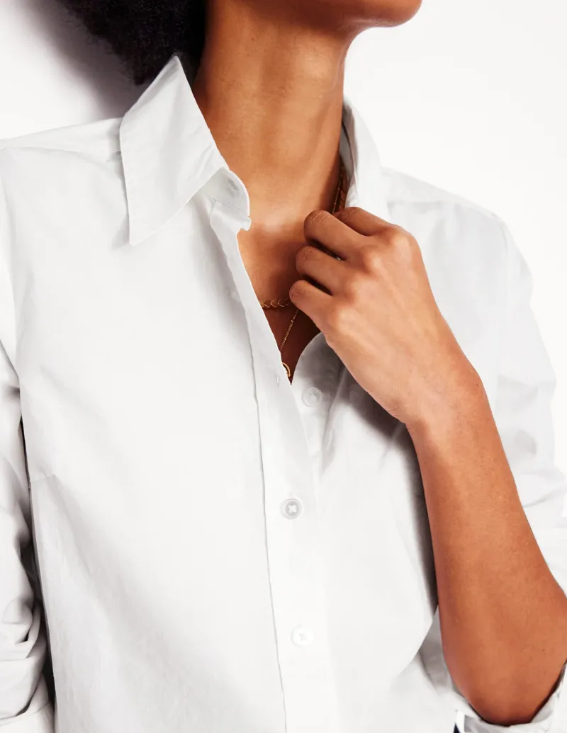 Tops & Blouses | Shirts-Boden Sienna Cotton Shirt- White